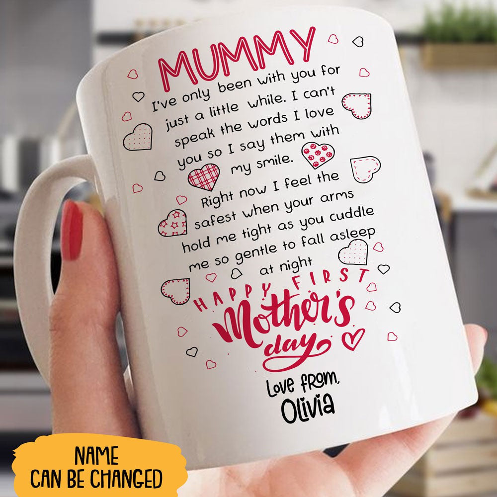 Personalized 1st Mother's Day As My Mummy Mug