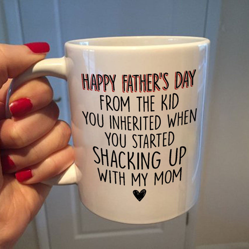 Gift For Stepdad From The Kid You Inherited Mug