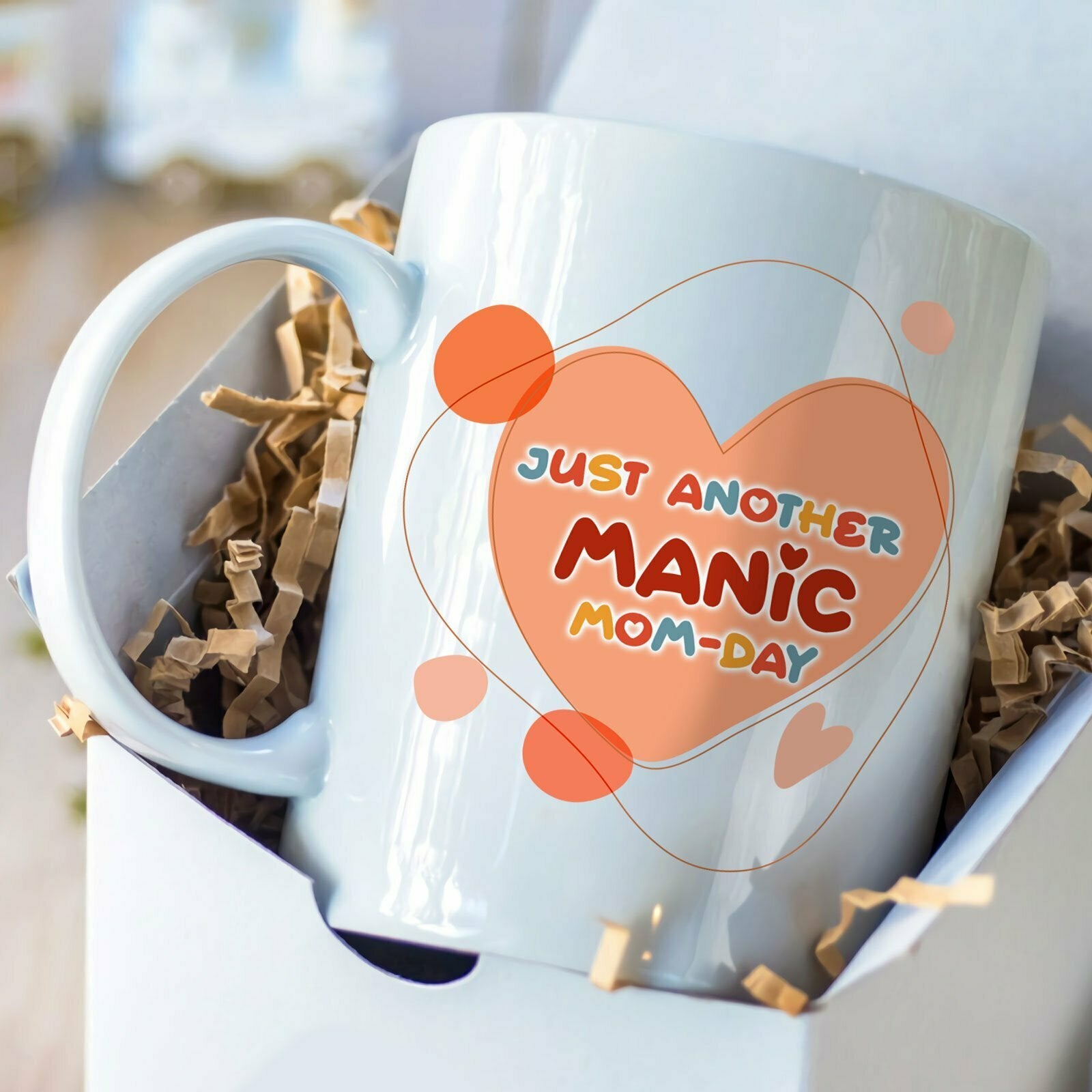 Daughter and Mom Just Another Manic Mom-Day Funny Mug