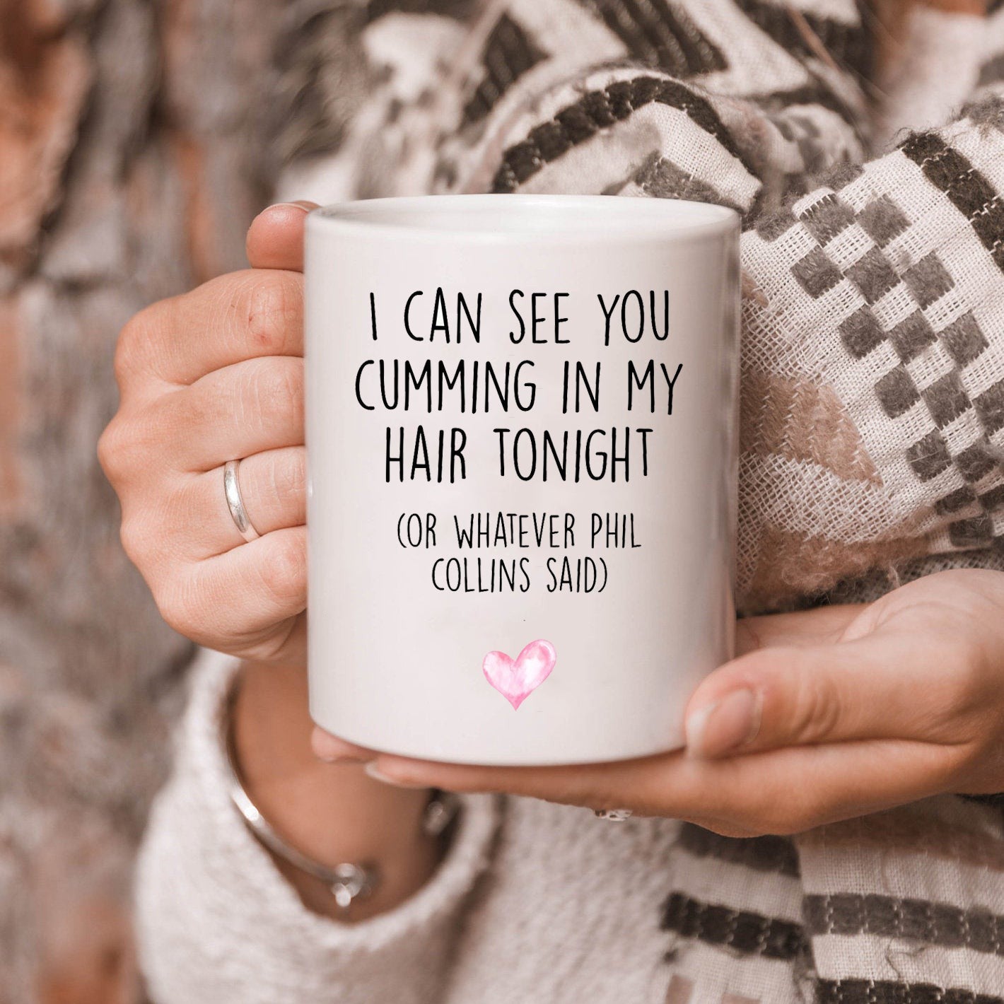 Couple I Can See You Cumming In My Hair Tonight Funny Mug