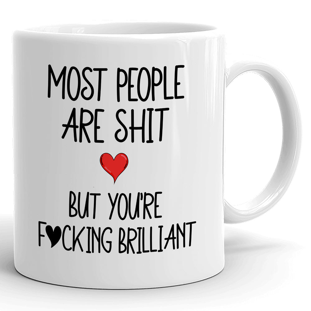 Best Friend Besties Brilliant Rude Funny Birthday Gift Mug