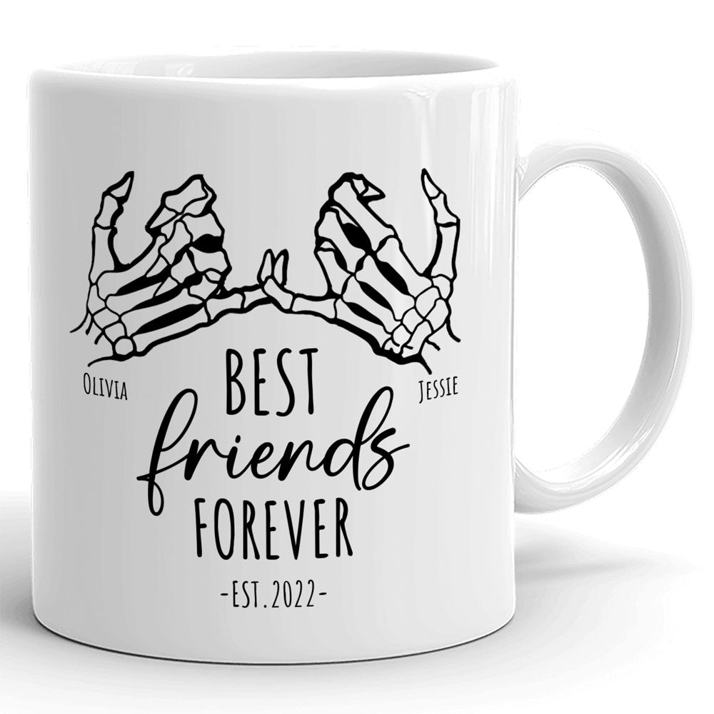 Best Friends Bestie Forever Funny Personalized Mug