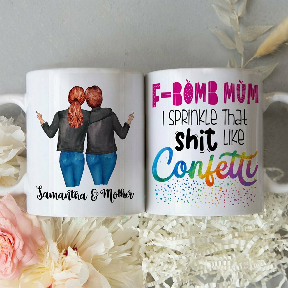 Personalized F-bomb Mum Funny Mug