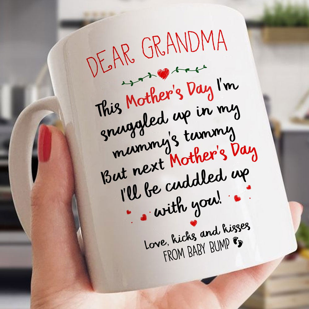 Next Mother's Day Bump Mug For Grandma