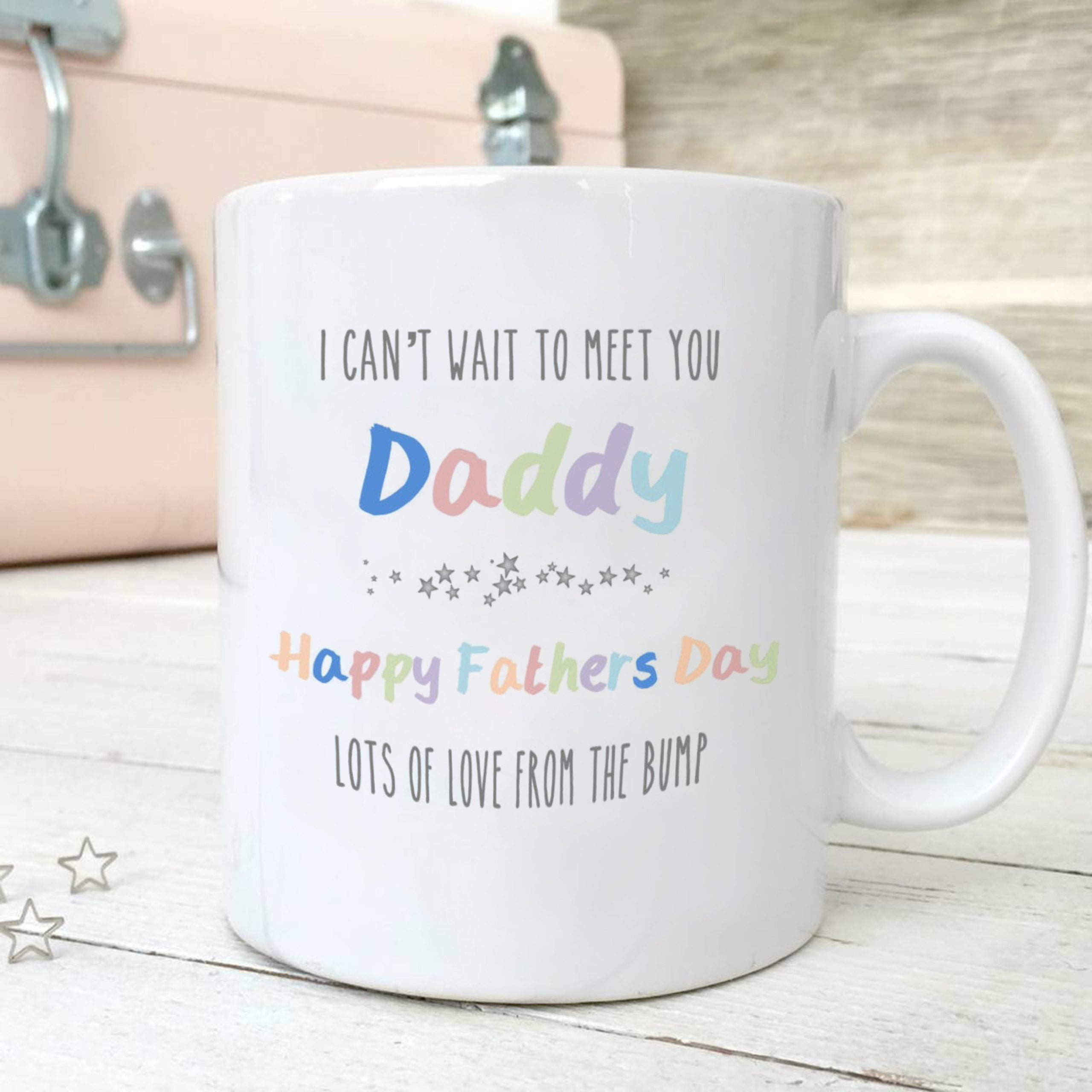 Gift For Dad Happy Father's Day From The Bump Mug