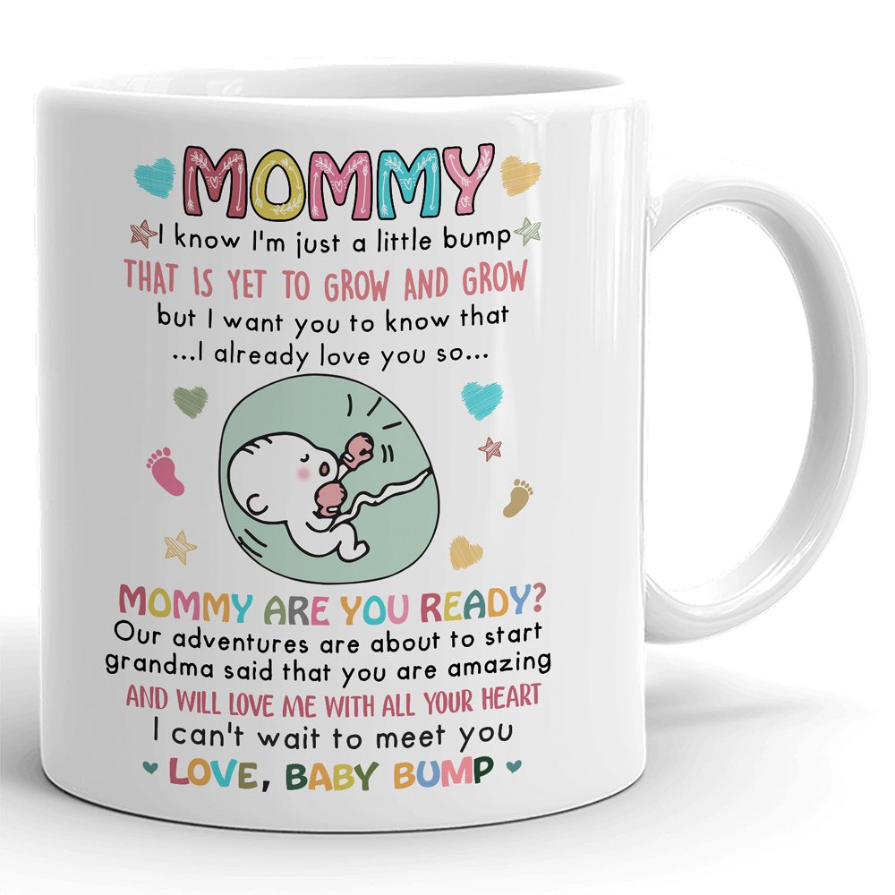 Are You Ready Funny Mugs Personalized Gift For Expecting Mom