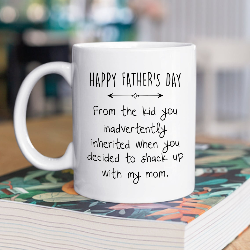 Father's Day For Stepdad From The Kids You Inadvertently Inherited Mug