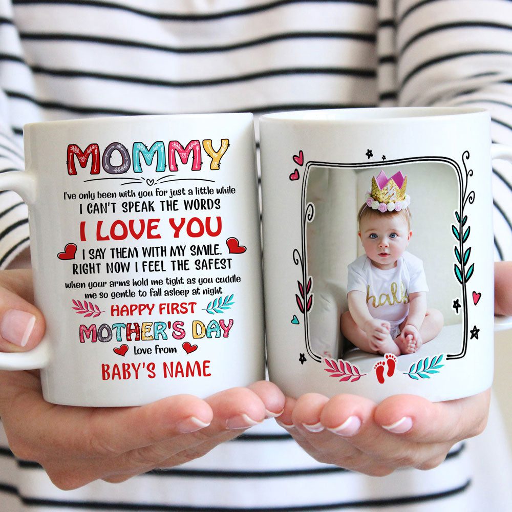 Personalized I Love You Mommy Mug Mother's Day Gift For New Mom