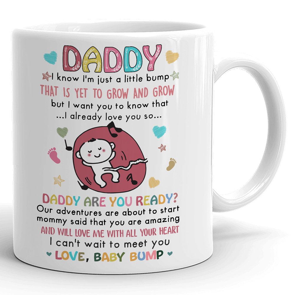 Are You Ready Funny Mugs Personalized Gift For Expecting Dad