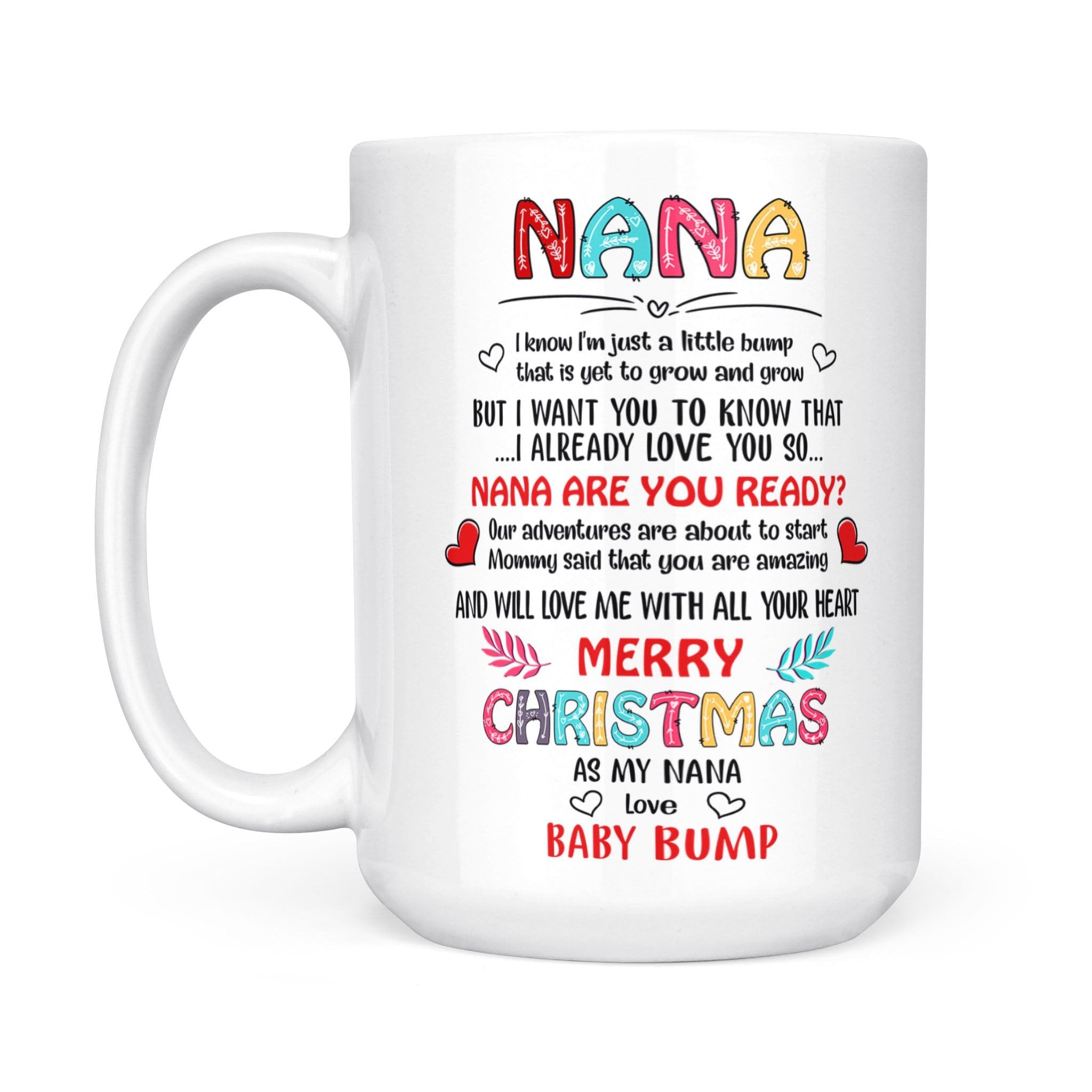 Gift For Expecting Nana Mommy Said You Are Amazing Mommy Christmas Mug