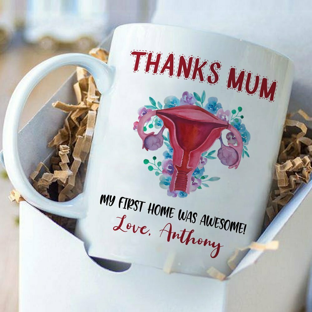 My First Home Was Awesome Funny Mugs Personalized Gift For Mum