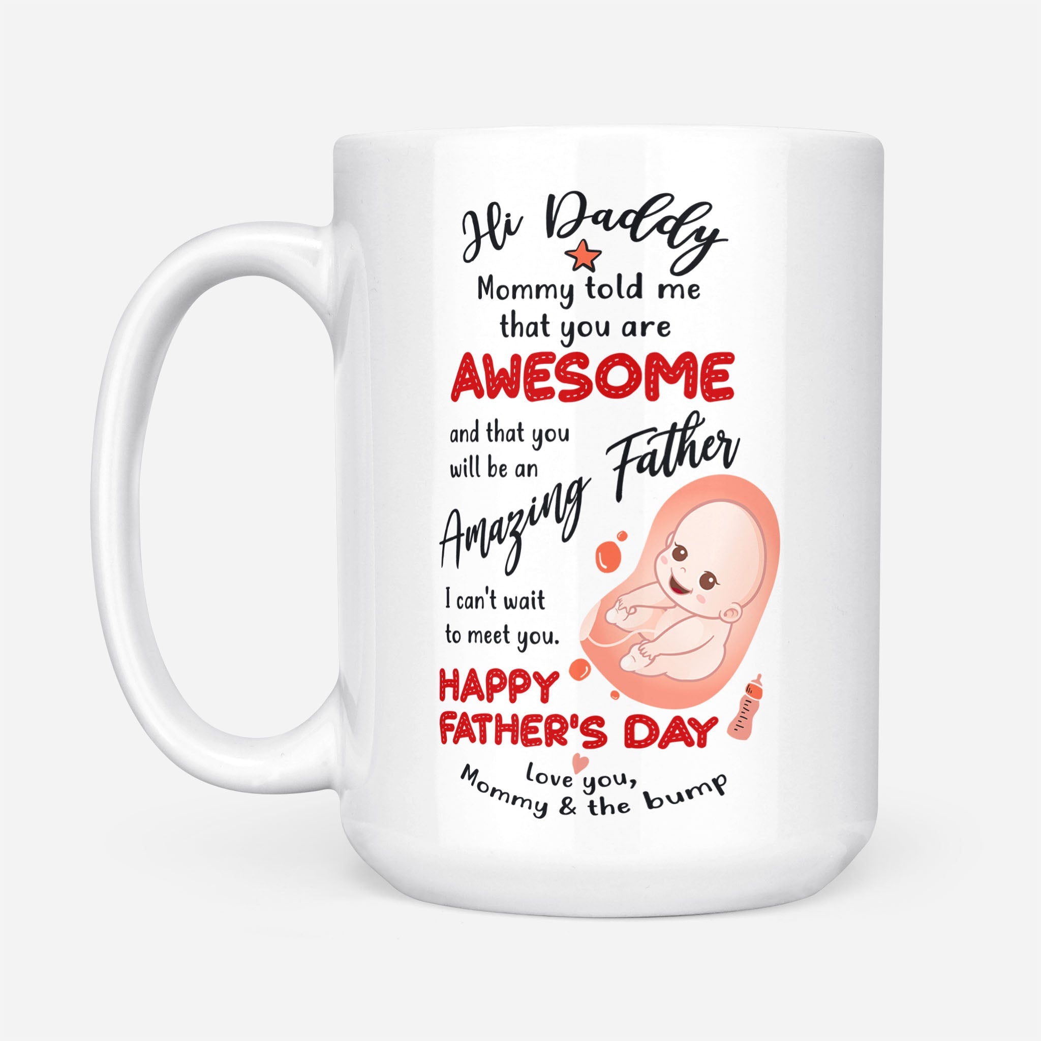 For Dad You Are Awesome And Amzing Father Cute Father's Day Mug