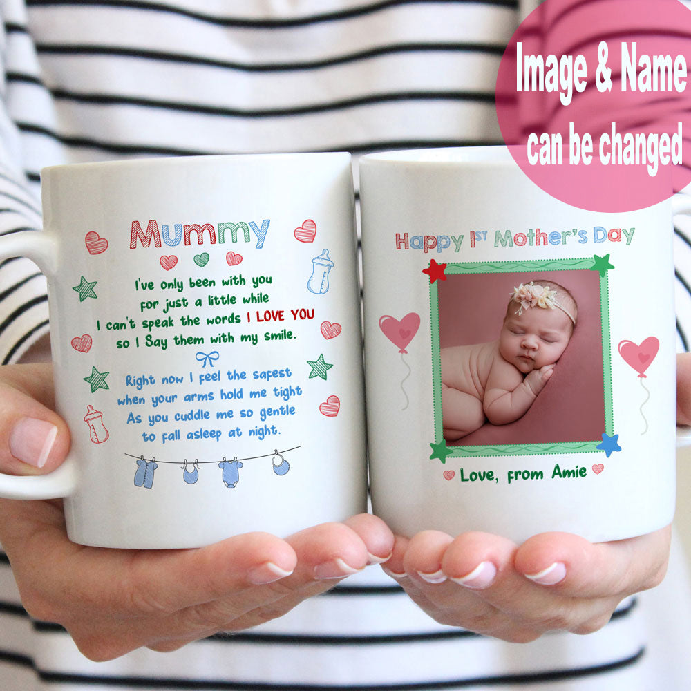 First Expecting Mom Mother's Day Custom Image Mummy Personalized Mug