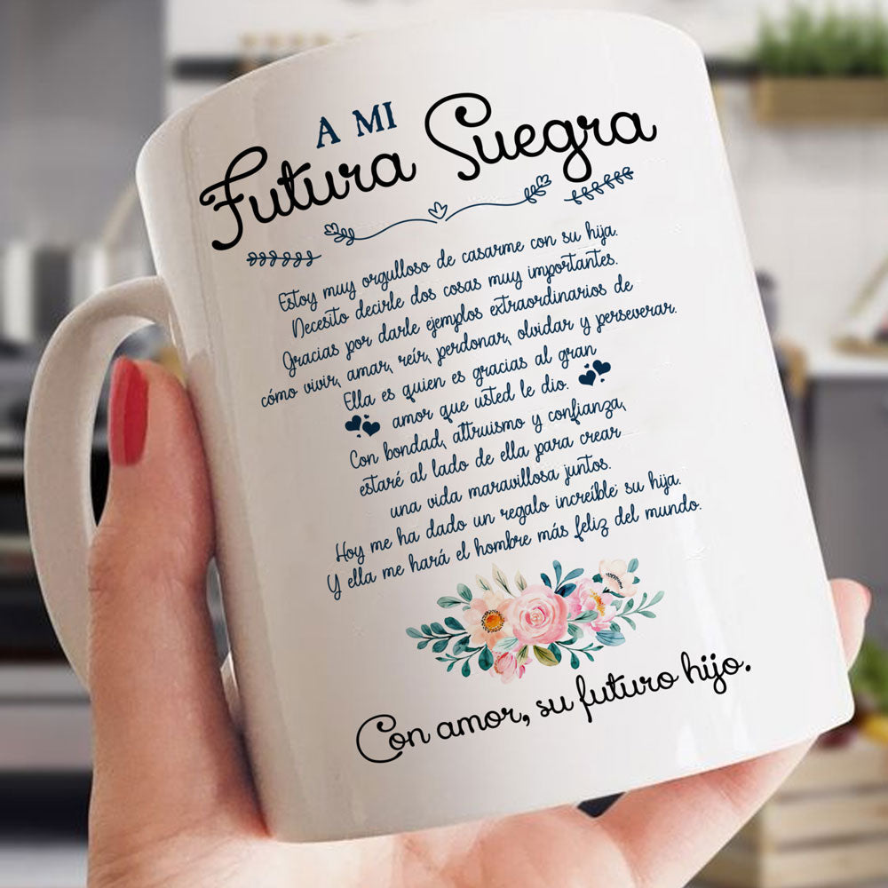 Spanish Gift For Future Mother-In-Law From Future Son Mug