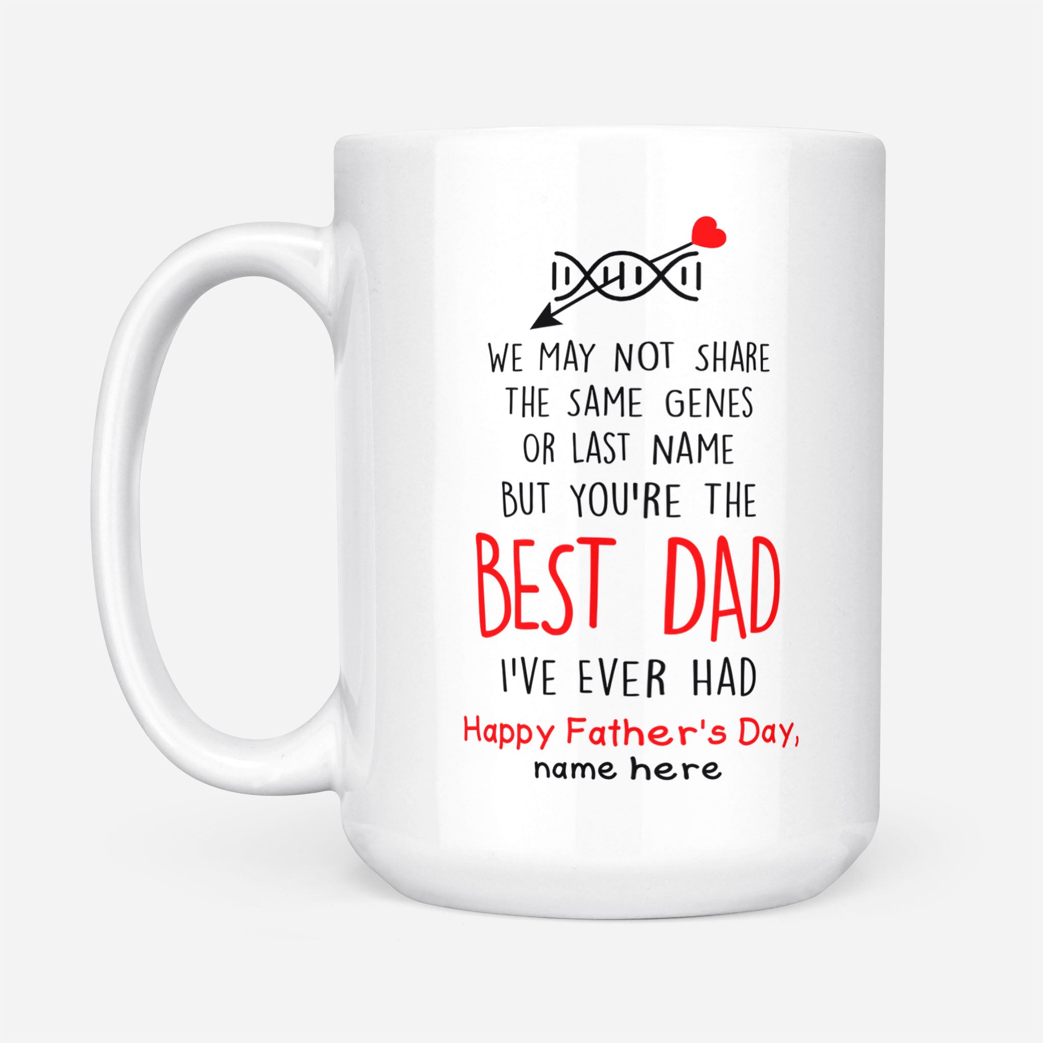 You Are The Best Dad Father's Day Gift For Step Dad Personalized Mug