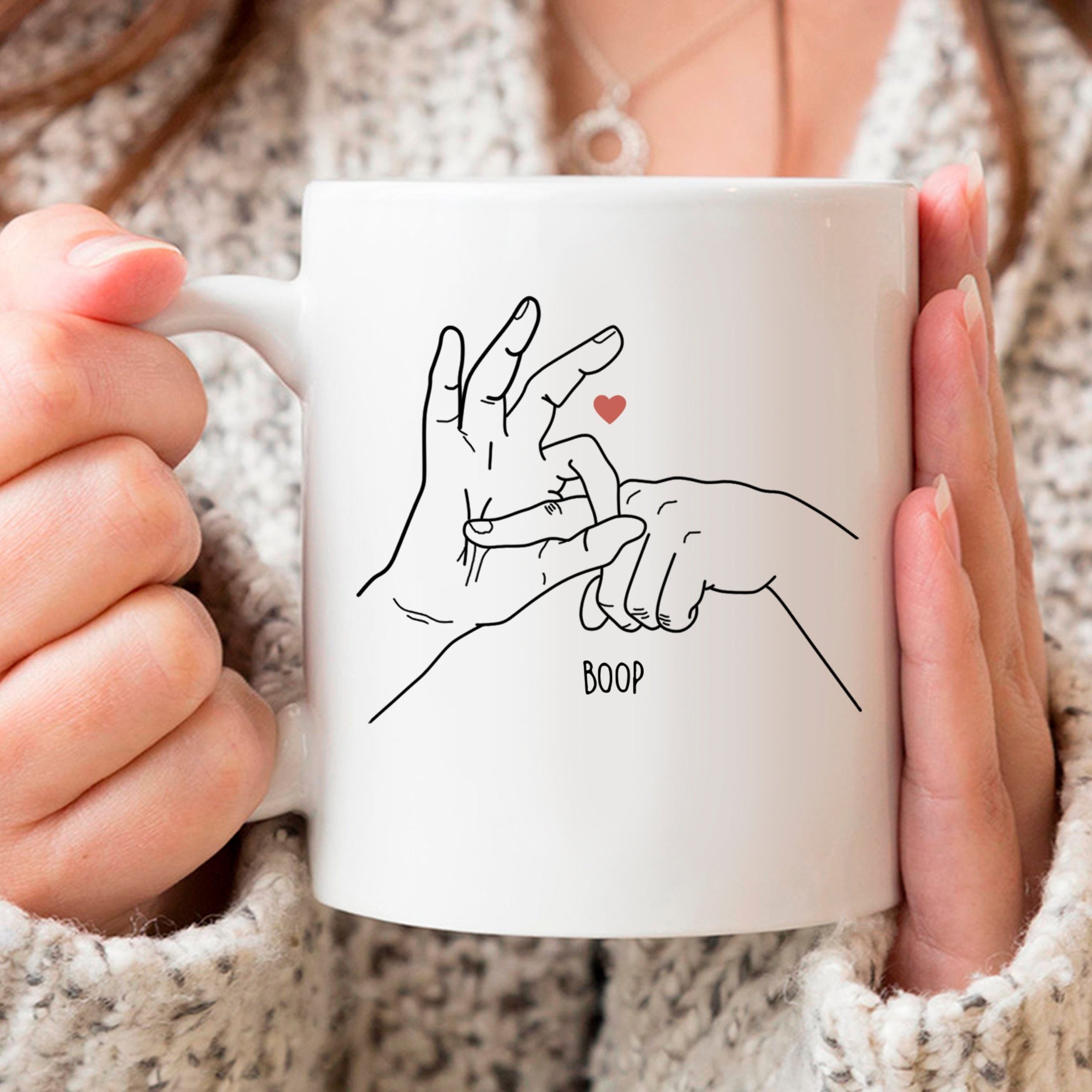 Gift For Him For Her Shocker S*x Gestures With Hands Naughty Mug