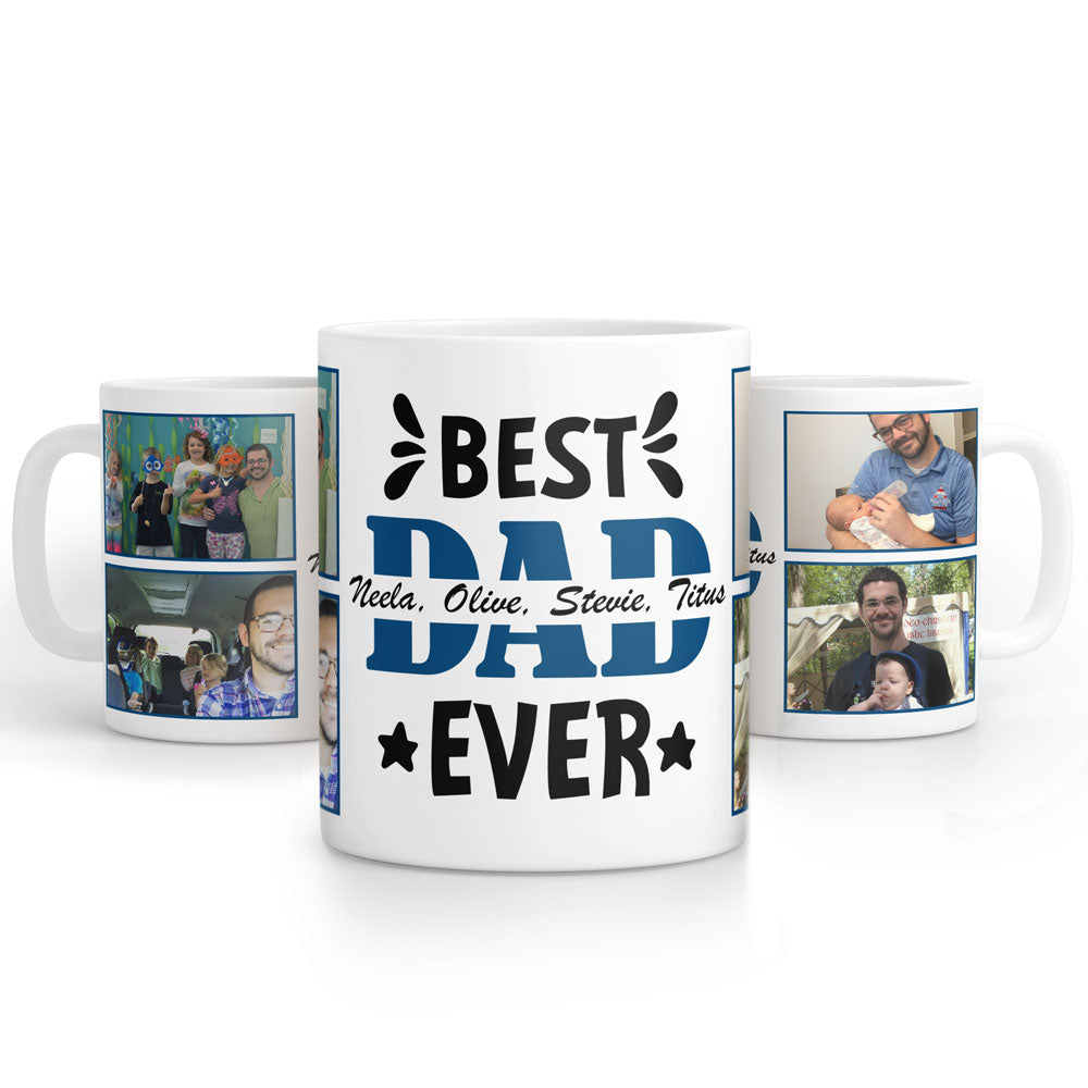 World's Best Dad Mugs Personalized Gift For Dad