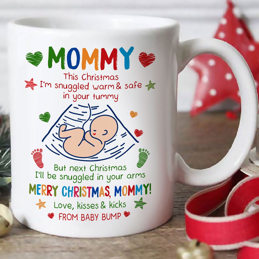 Christmas Gift For Mom To Be Colors Mug