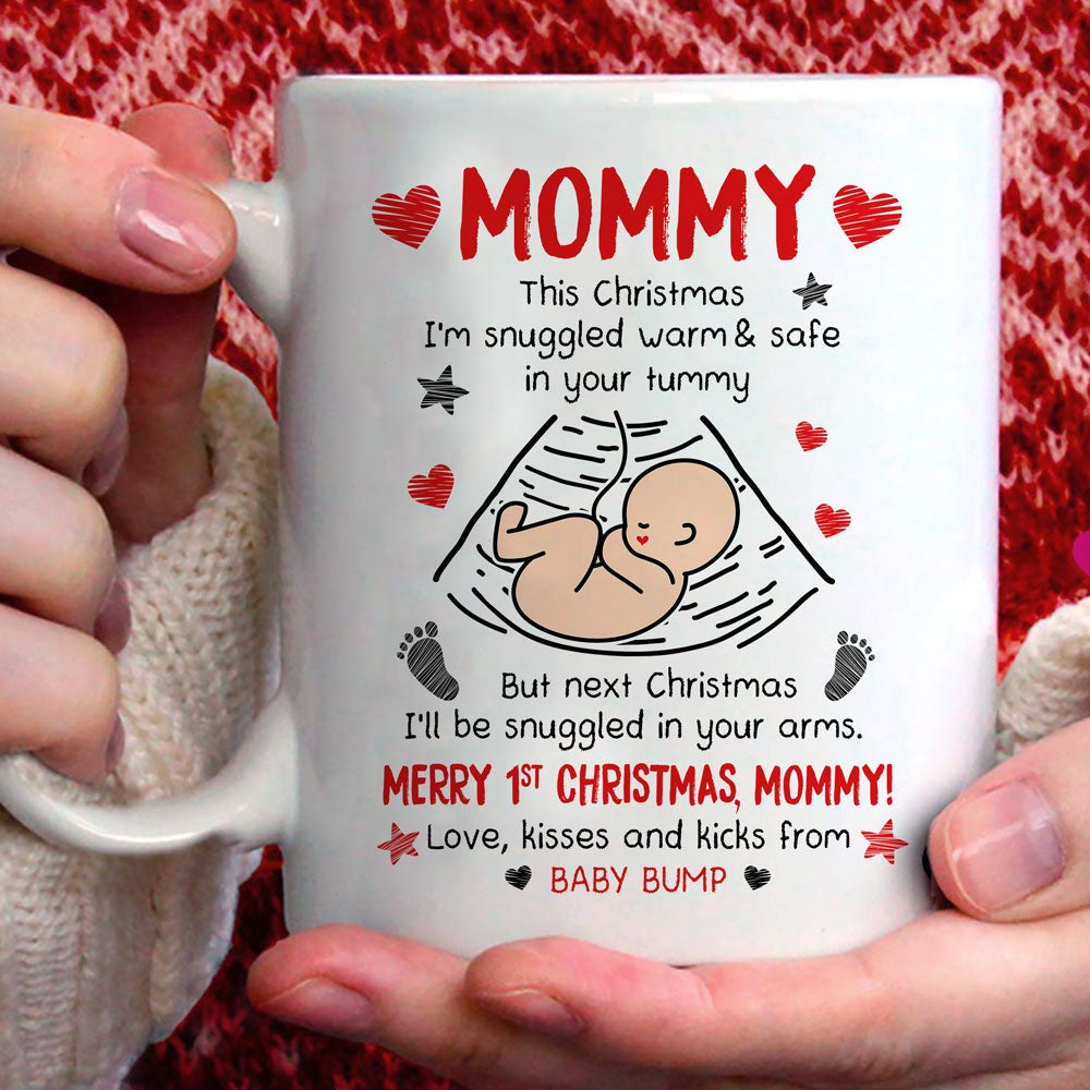 Christmas Gift For Mom Mommy In Your Arms Mug