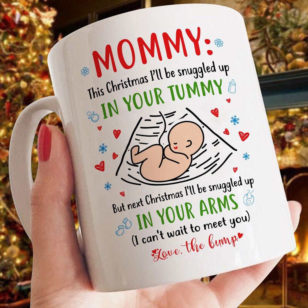 Christmas Gift For Mom To Be In Your Tummy Mug