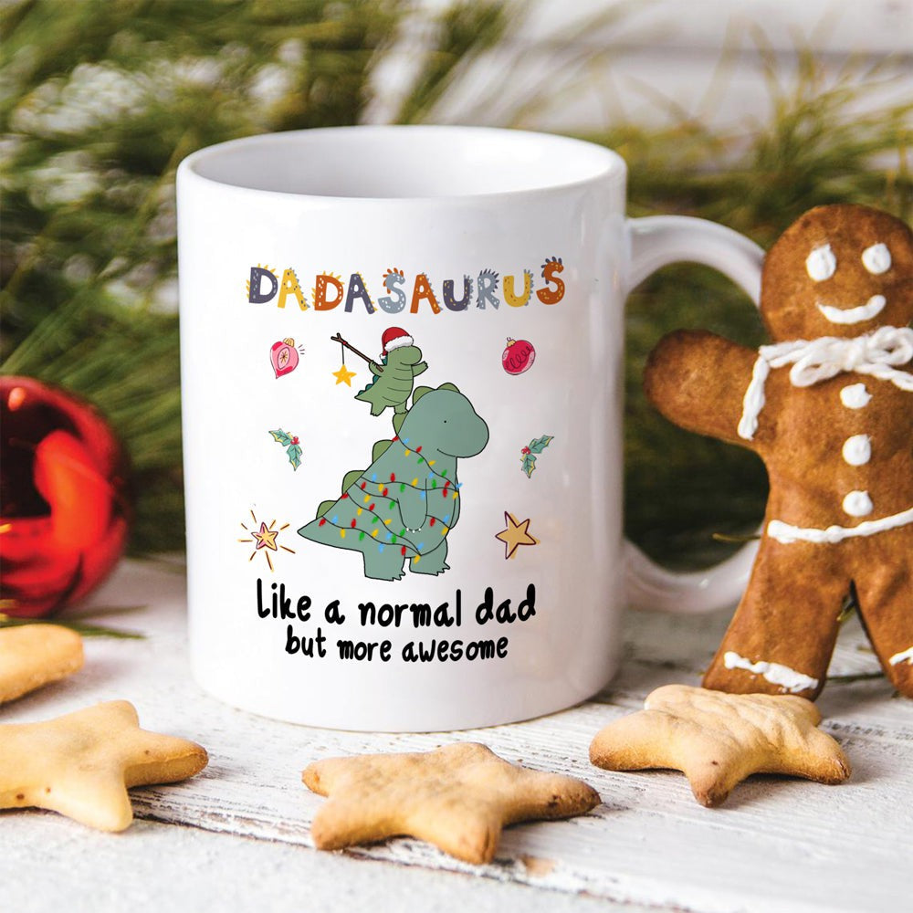 Gift For Dad Mug Christmas Present For Dads Dinosaur Mug Funny Mug