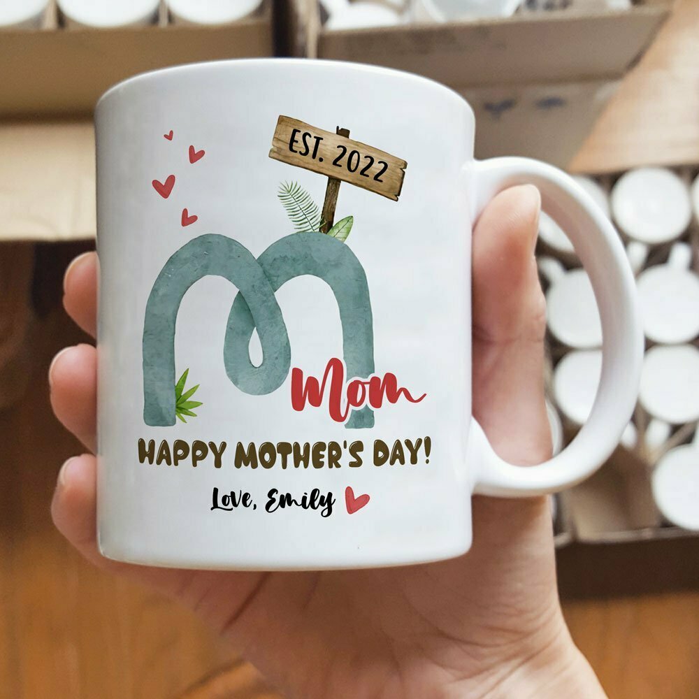 Mom Est Mother's Day Mugs Personalized Gift For Mom