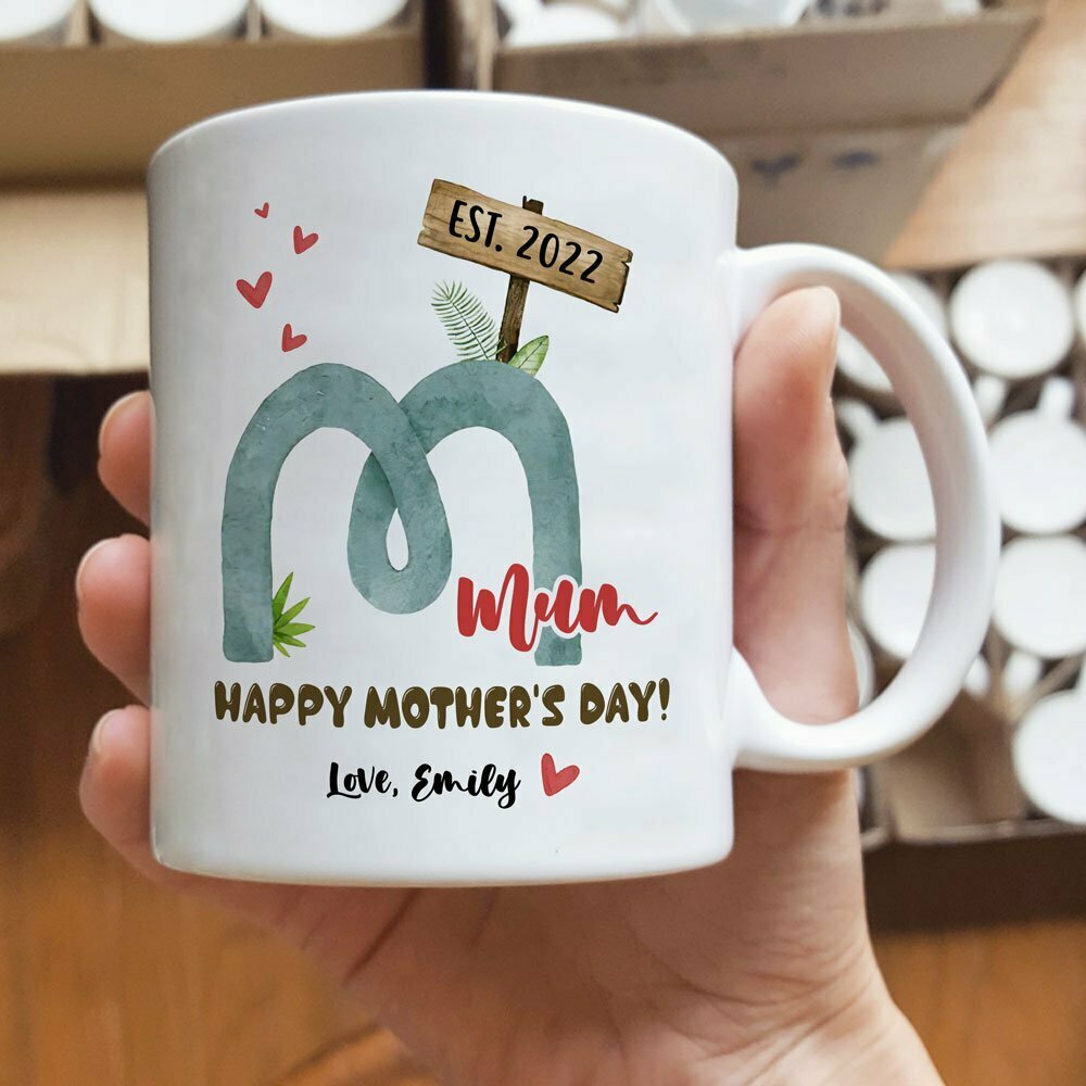 Mum Est Mother's Day Mugs Personalized Gift For Mum