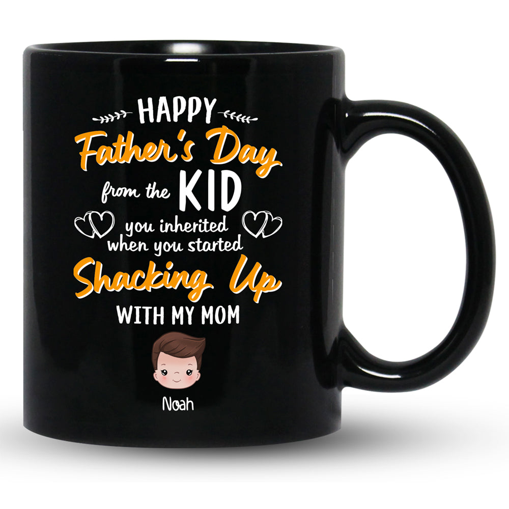 Stepdad Funny Bonus Dad Father's Day From The Kids Personalized Mug