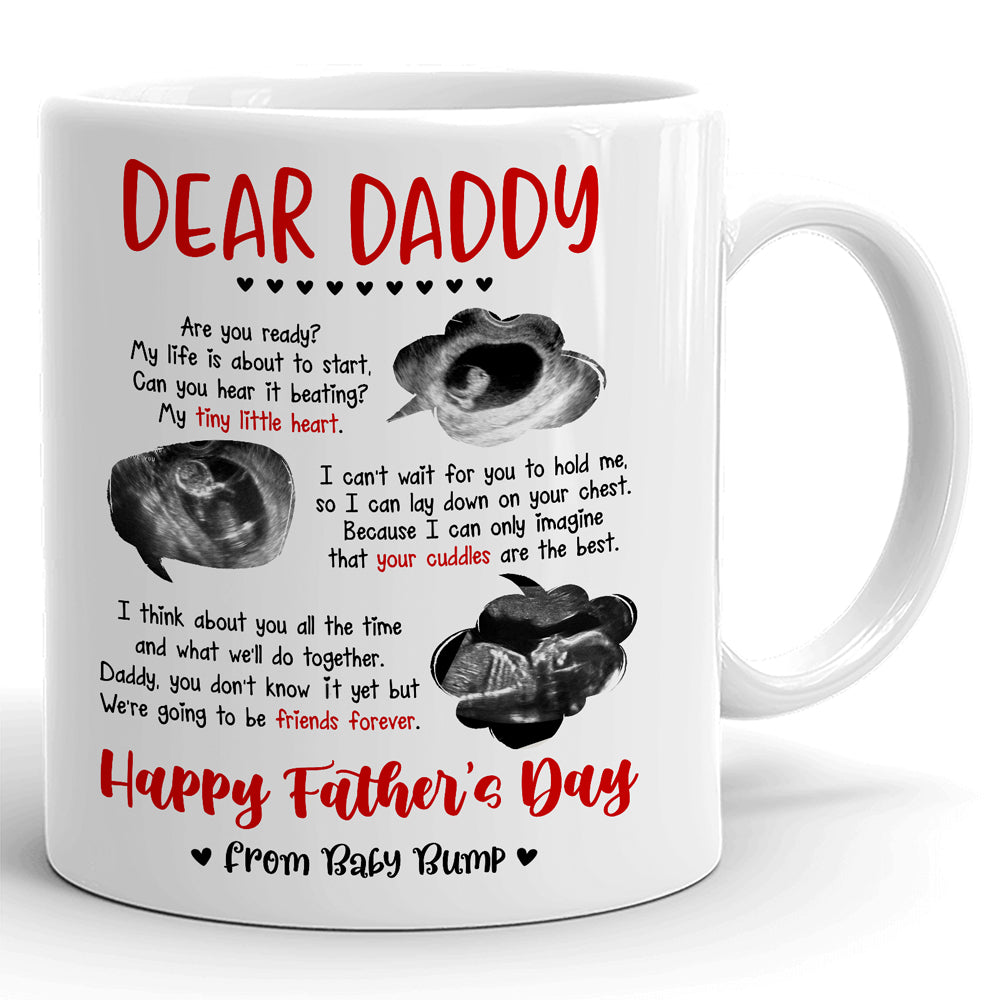 Father's Day Images Dear Daddy Are You Ready Personalized Mug