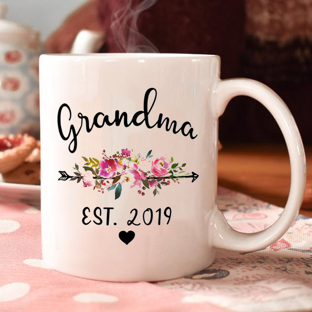 Grandma Est Mug Gift For Mom Grandma