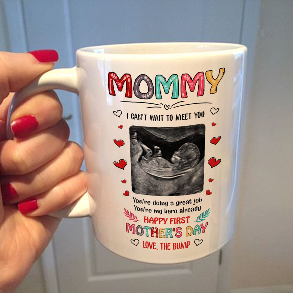 Mother's Day Ultrasound Mommy Good Job Personalized Mug