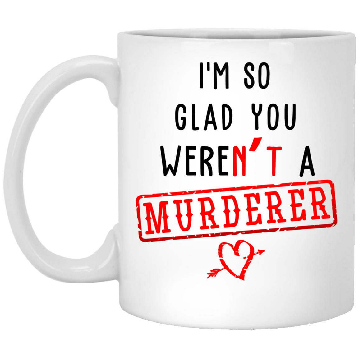 Boyfriend And Girlfriend You Weren't A Murderer Hilarious Mug