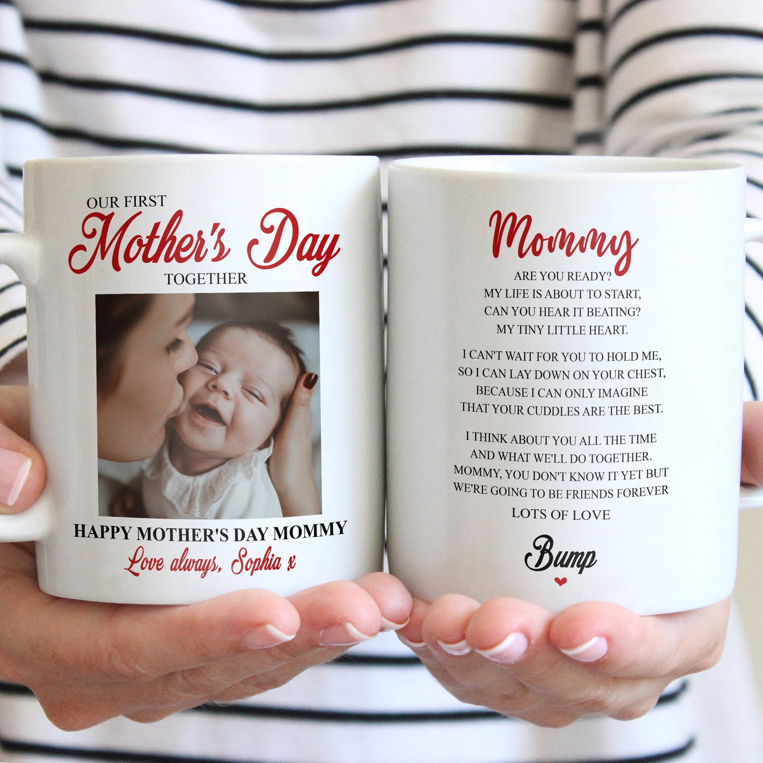 Our First Mother's Day Together From Baby Personalized Mug