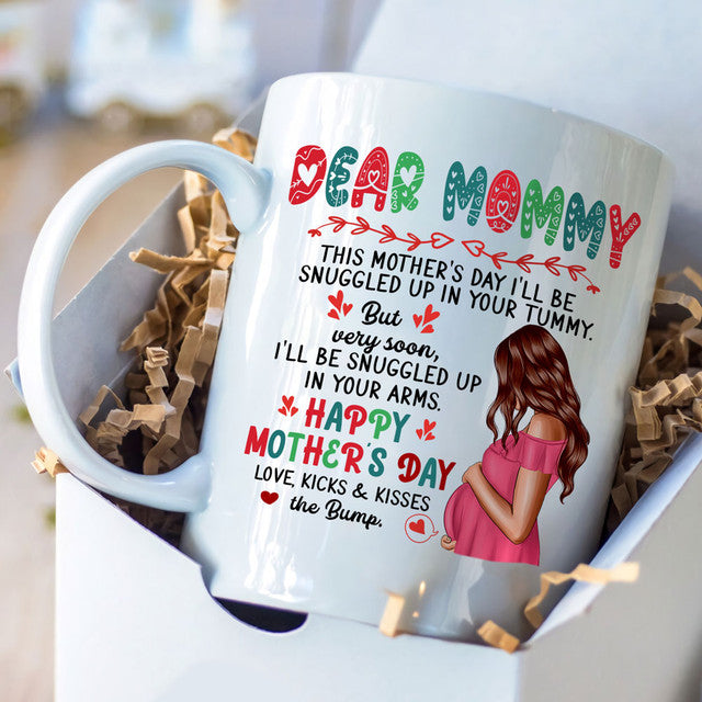 Snuggled Up This Mother's Day Mommy Personalized Mug