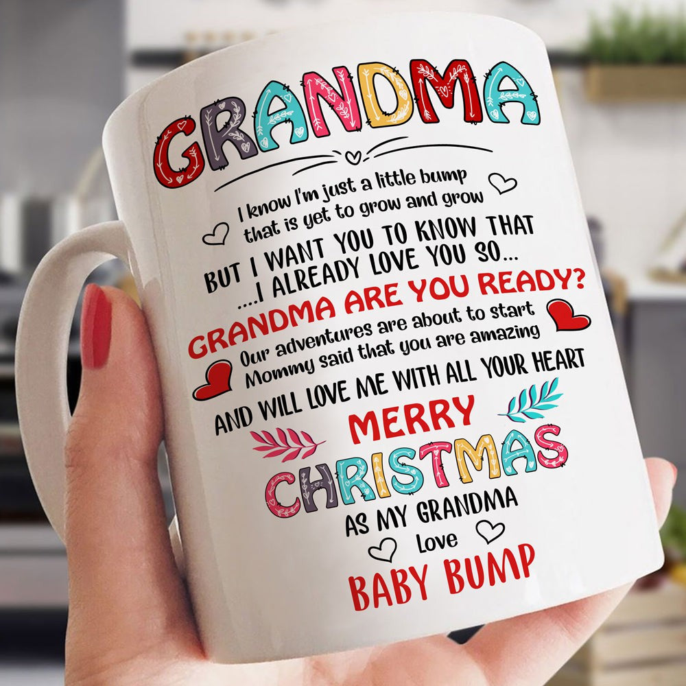 For Expecting Grandma Mommy Said You Are Amazing Mommy Christmas Mug
