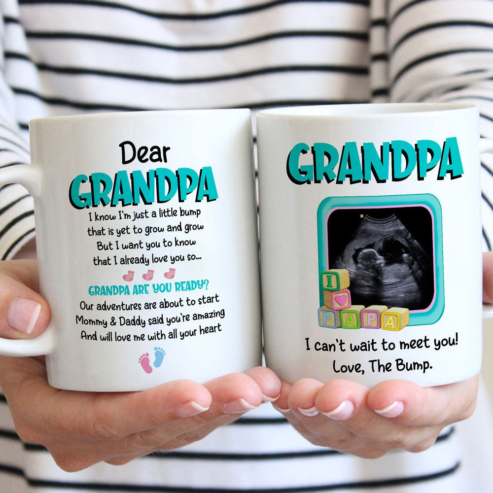 Personalized Grandpa Are You Ready For Our Adventures Mug