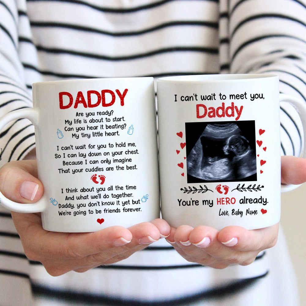 Personalized Your Cuddles Are The Best Mug Gift For Dad To Be