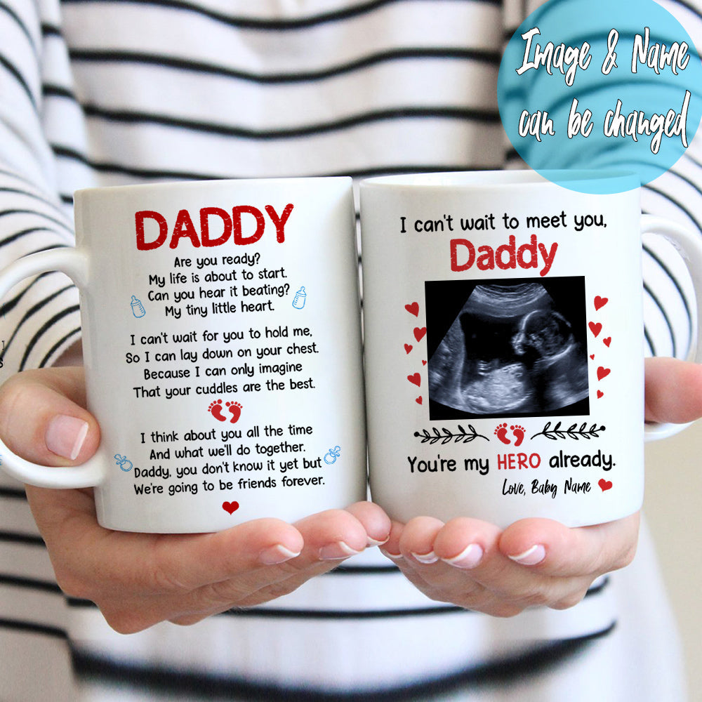 Personalized Your Cuddles Are The Best Mug Gift For Dad To Be
