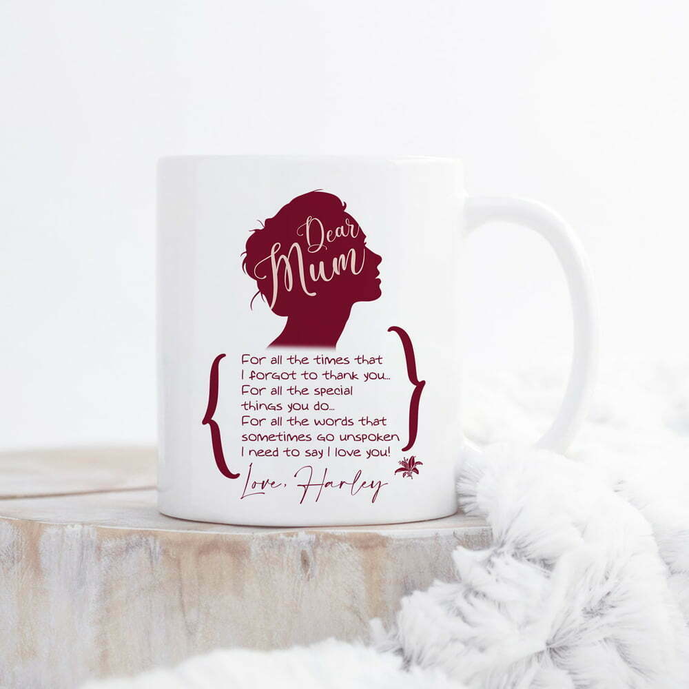 I Need To Say I Love You Mugs Personalized Gift For Mum