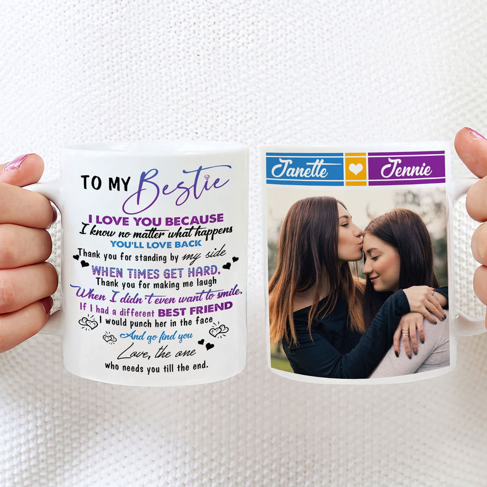 Best Friends You're The 'She'' To My Nanigans Funny Personalized Mug