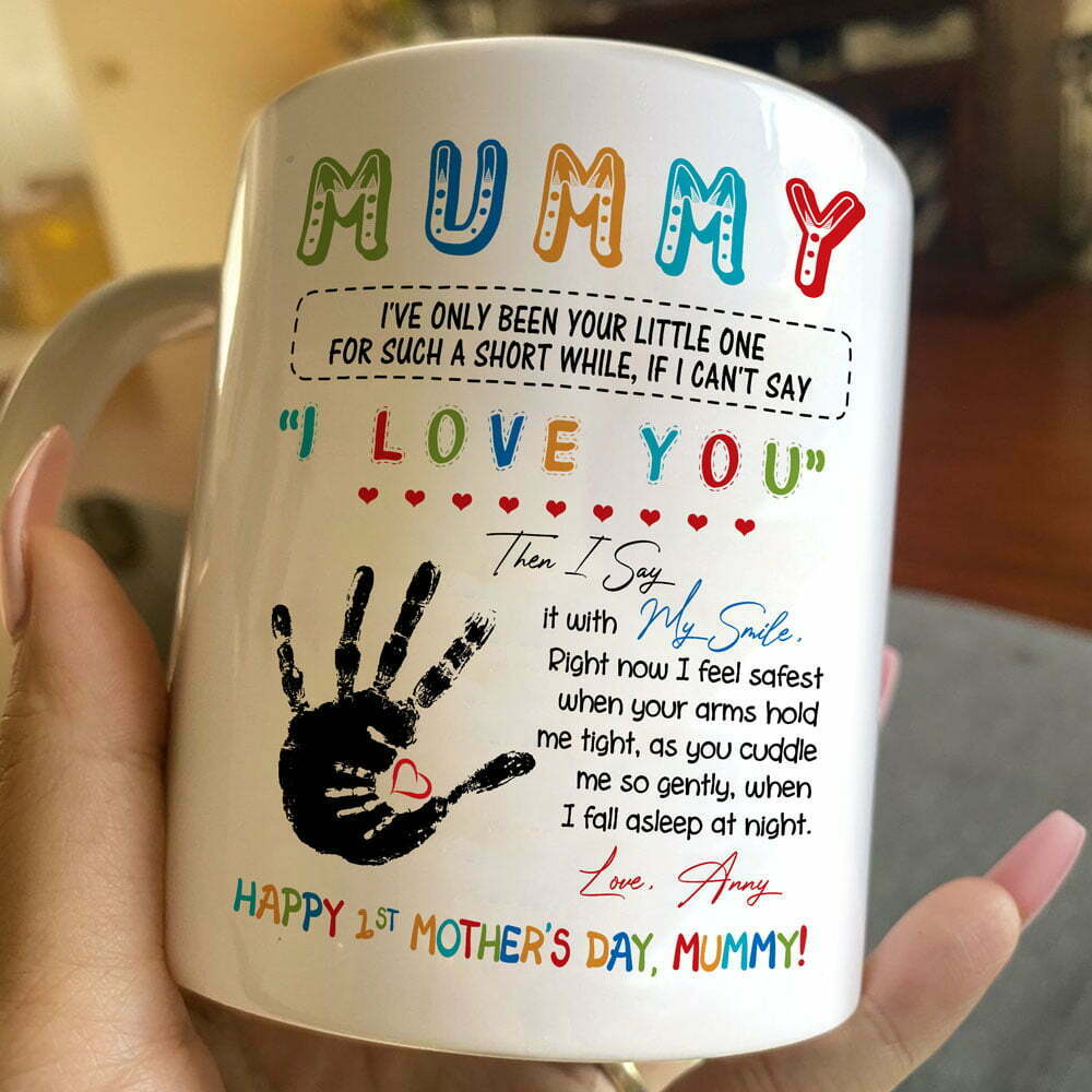 Personalized Happy First Mother's Day Gift For Mum Mug