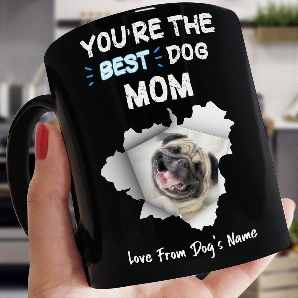 Personalized Gift For Dog Mom You're The Best Dog Mom Mug