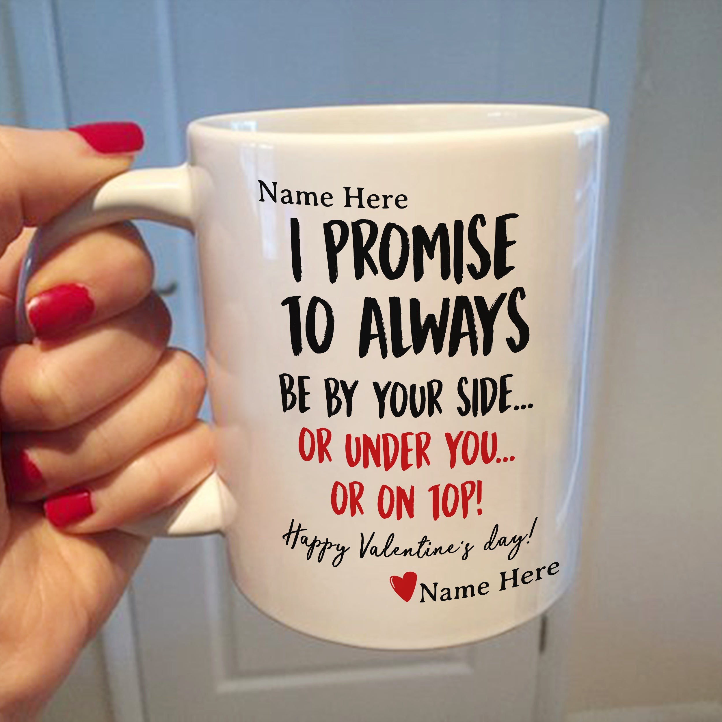 Personalized Always By Your Side Mug