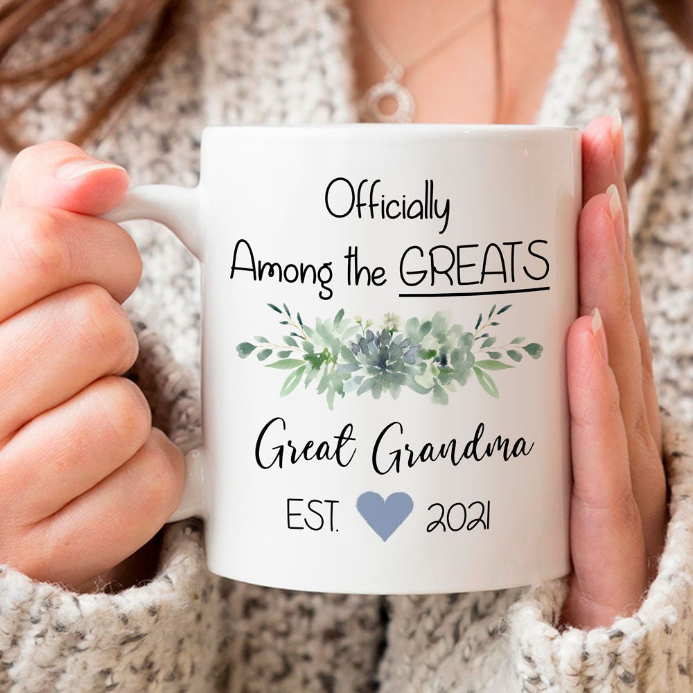 Personalized Gift For Great Grandma Officially Mug