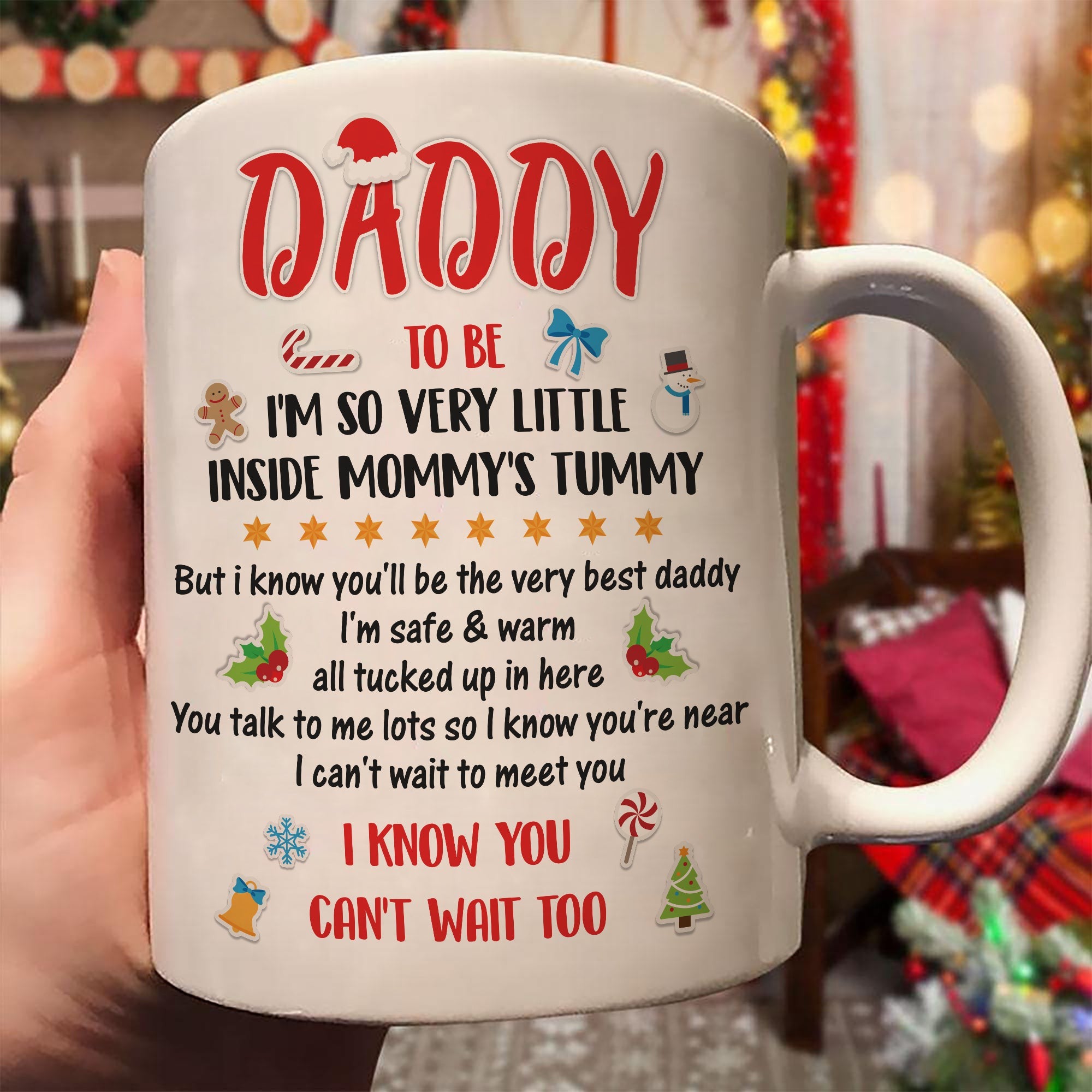 Christmas Gift For Mommy To Be Bump Safe &amp; Warm Mug