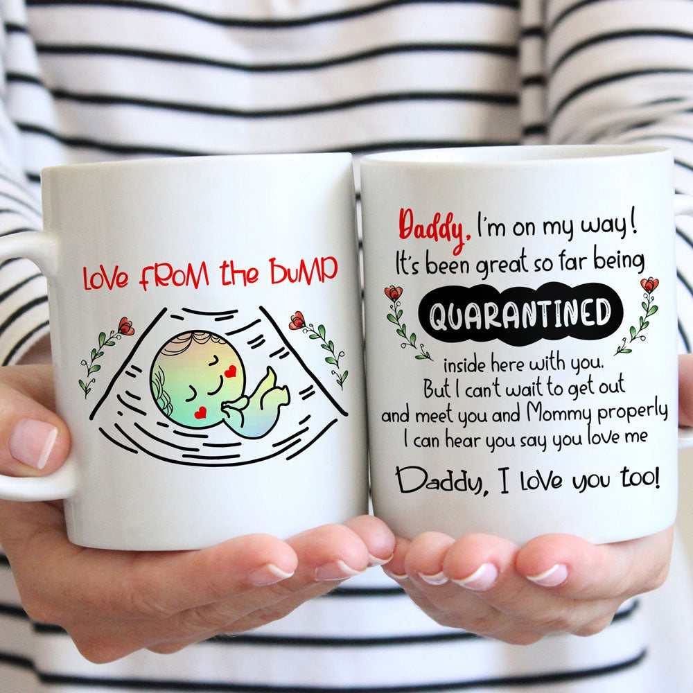 I'm On My Way Mugs Gift For Expecting Dad