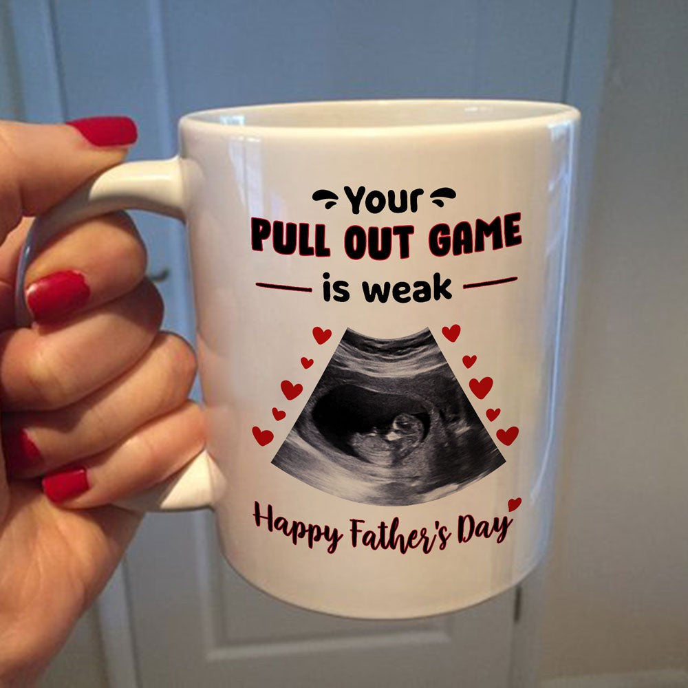 Personalized Weak Pull Out Game Mug Father's Day Gift For Dad