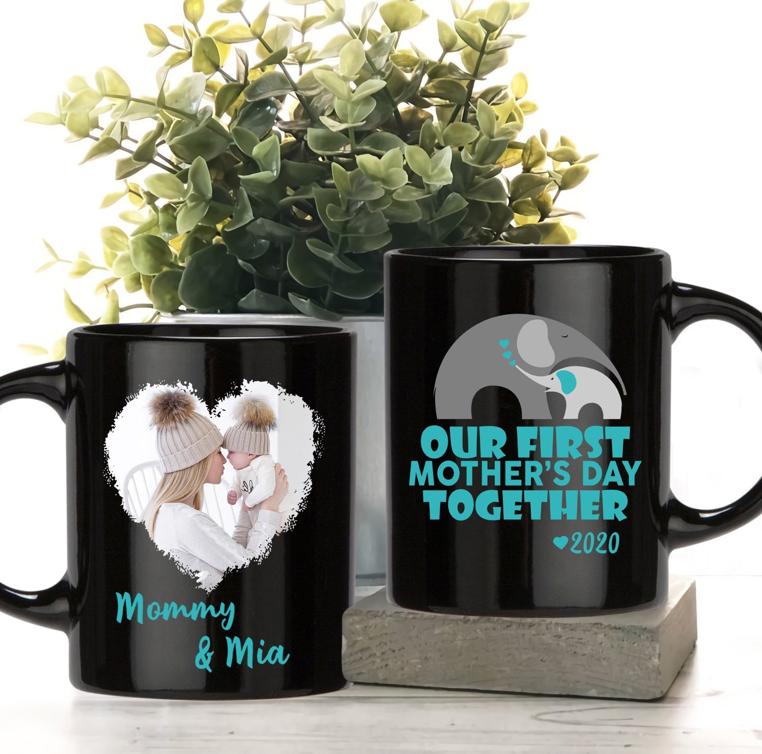 Personalized Our First Mother's Day Together Mug Gift For New Mom