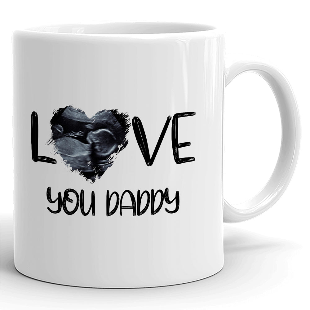 Dad and Bump Love You Daddy Cute Personalized Mug