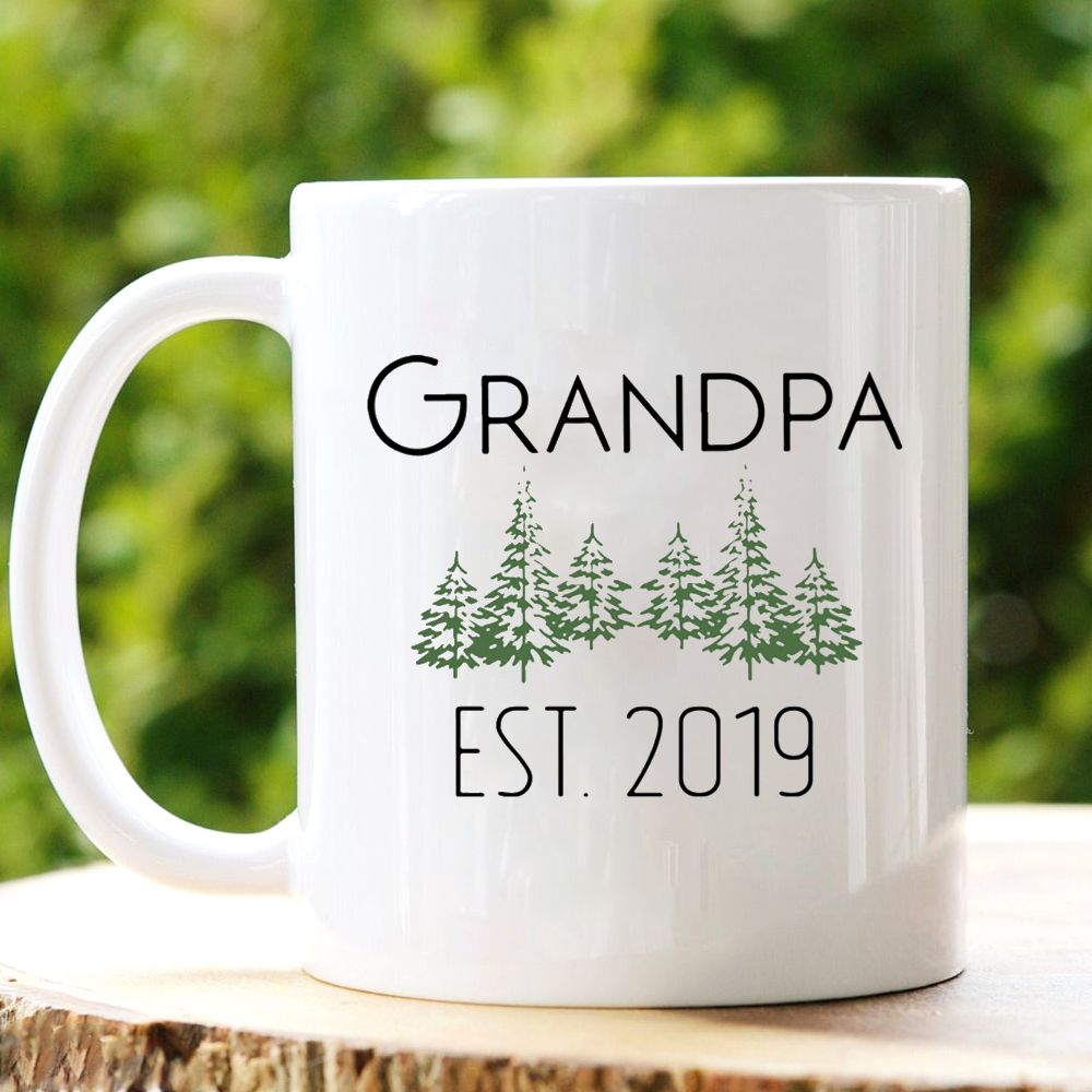 Grandpa Est Mug Gift For Grandfather